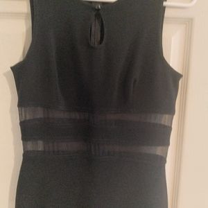 Wear Rampage long black dress